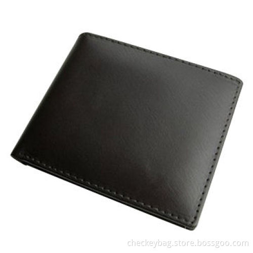 Men's PU wallet, customized specifications are accepted